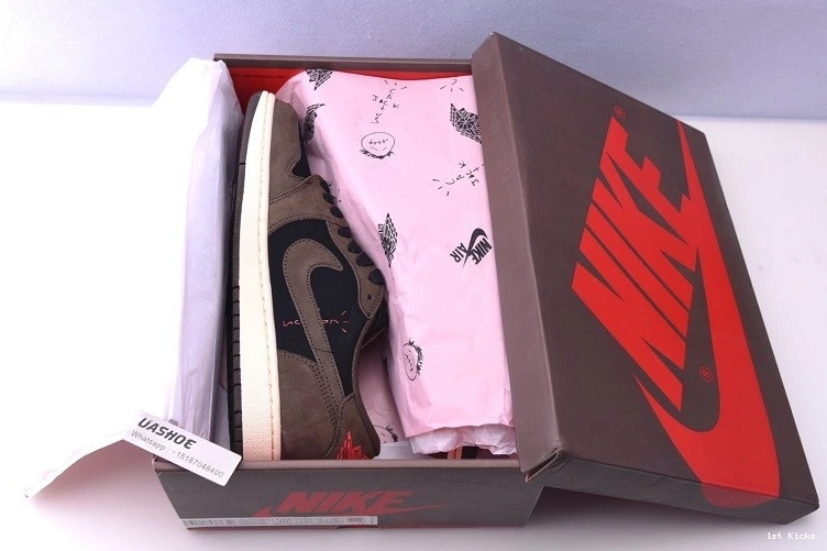    Jordan x 1  CQ4277-001 Scott air Travis OG Low 0414